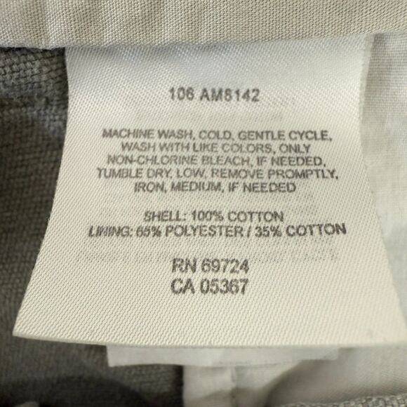 Columbia Men's Gray Cotton Canvas Utility Workwear Hiking Pants Size 40 x 30 - Picture 5 of 11